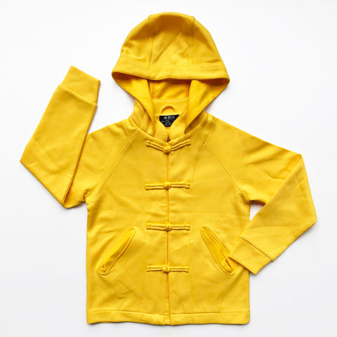 hoodie jacket yellow