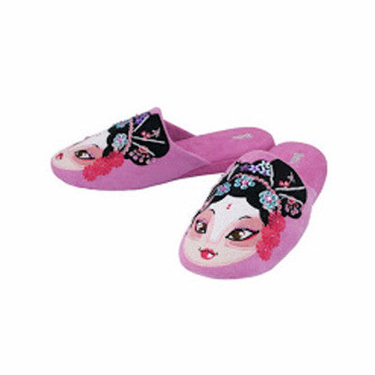 slippers from pink