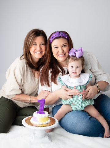 Photo of Chickie Collective Owners: Rhonda, Chelsea and baby Mia