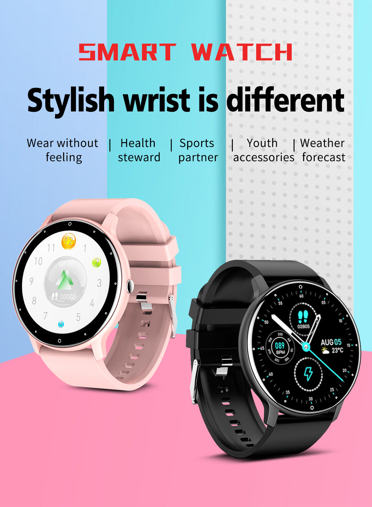smart health watch charger