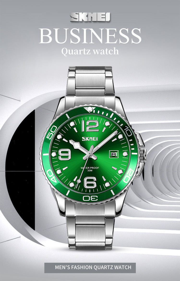 mens green watch