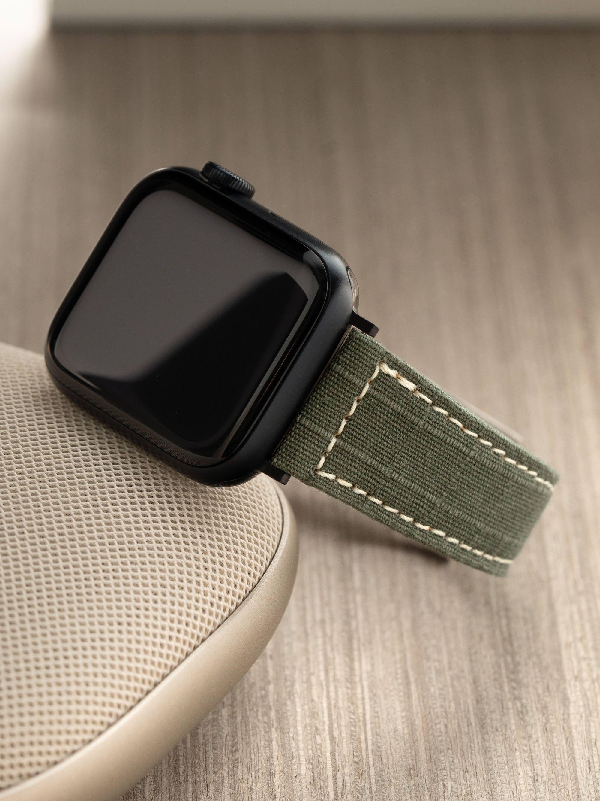 Apple Watch Band - Green Canvas - Ripstop