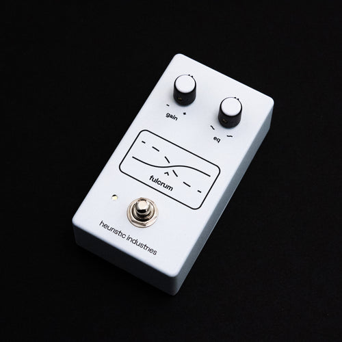 Fulcrum guitar pedal, from above