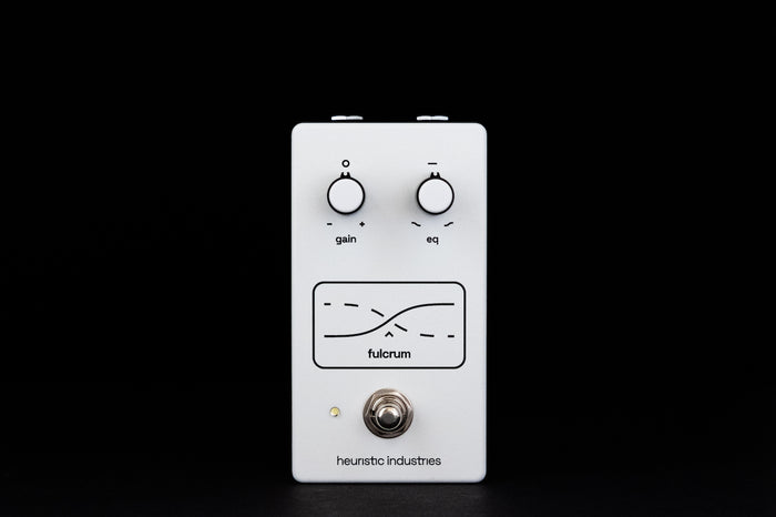 Fulcrum guitar pedal from the front