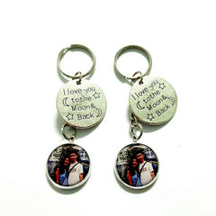 love you to the moon and back keychains singapore