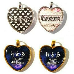 Charm mali charm customized heart charm