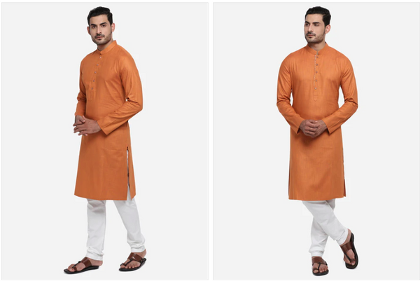 Orange Kurta