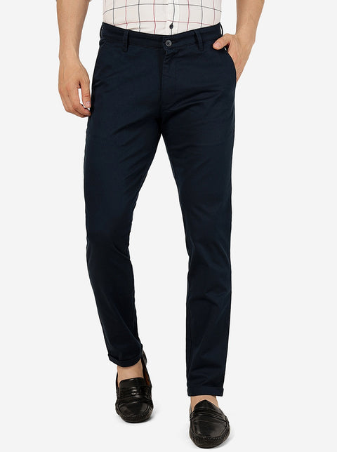 Louis Philippe Jeans : Buy Louis Philippe Men Navy Dark Smart Fit