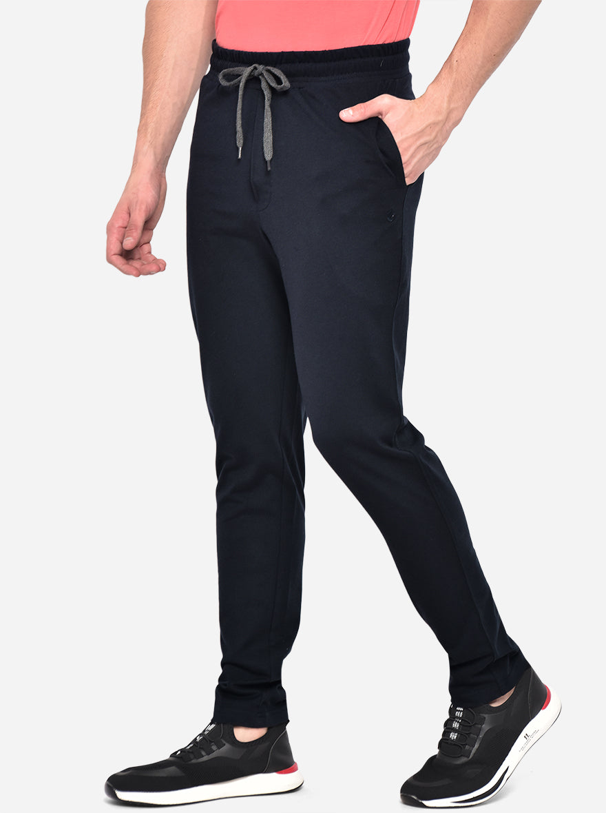 Buy Charcoal Melange Track Pants Online in India