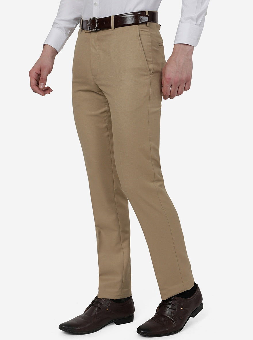 TRYCOMM Slim Fit Men Brown Trousers - Buy TRYCOMM Slim Fit Men Brown  Trousers Online at Best Prices in India | Flipkart.com