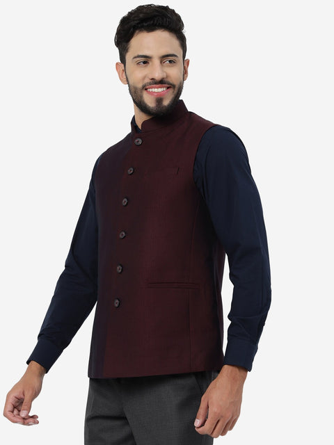 Buy TABARD Kids Blue & Grey Printed Nehru Jacket for Boys Clothing Online @  Tata CLiQ