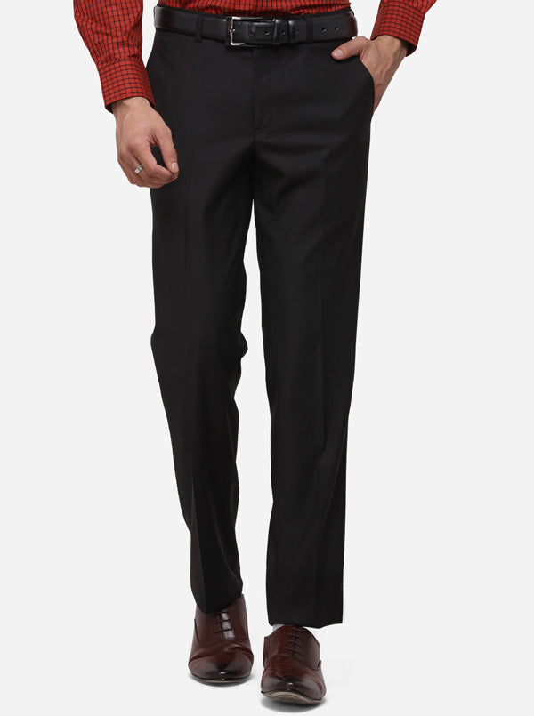 Buy online Black Slim Fit Formal Trousers from Bottom Wear for Men by Bukkl  for 699 at 46 off  2023 Limeroadcom