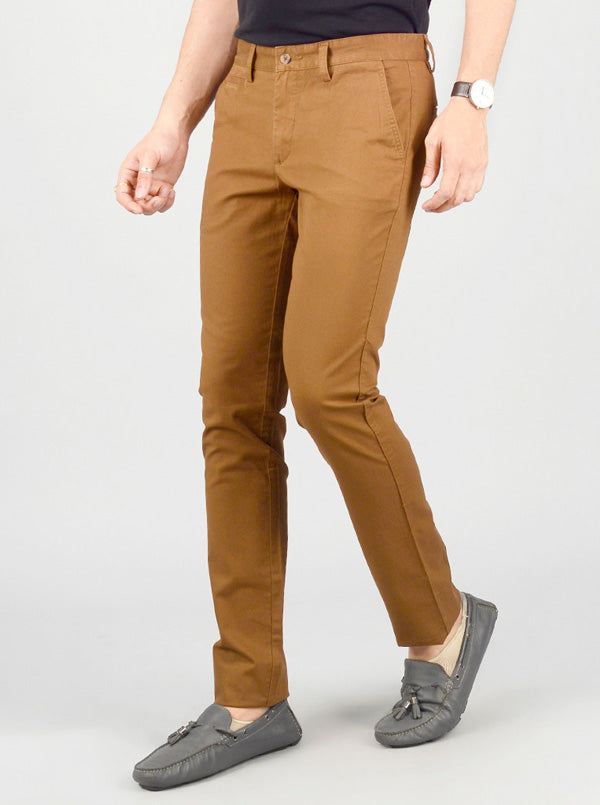 Light Brown Casual Trouser