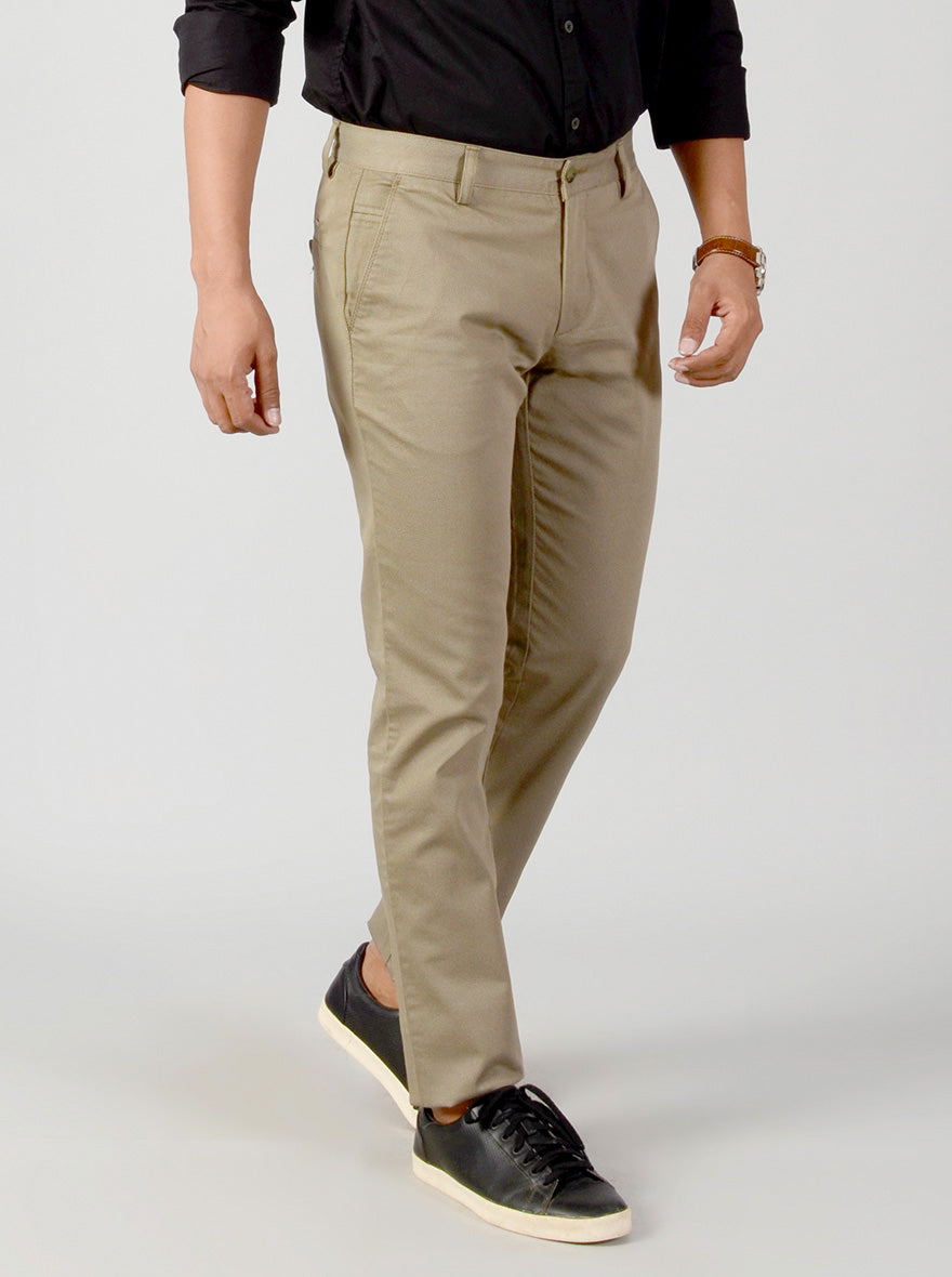 Buy DkGrey CP Slim Fit Casual Trousers for Men Online at Killer  471582