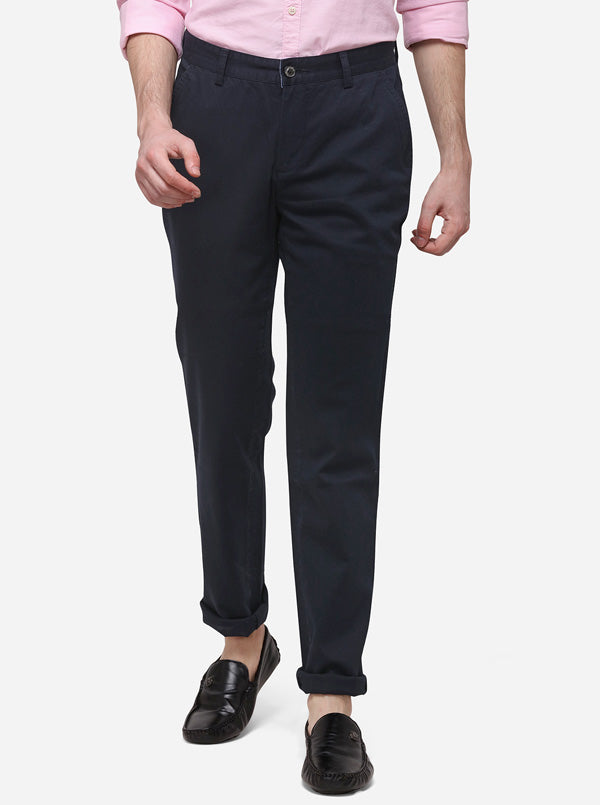 Buy AD  AV Men Navy Solid Synthetic Single Casual Trousers Online at Best  Prices in India  JioMart
