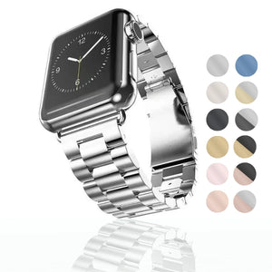 Stainless Steel Series Apple Watch Band-Lexie - leobands