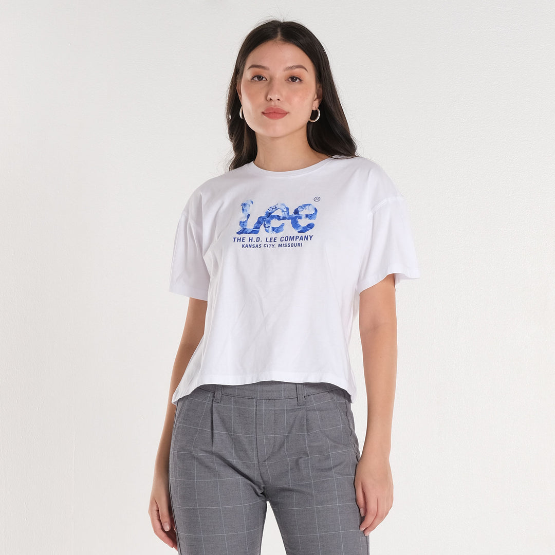 WOMENS LEE LOGO CROP TOP – Lee Jeans Ph