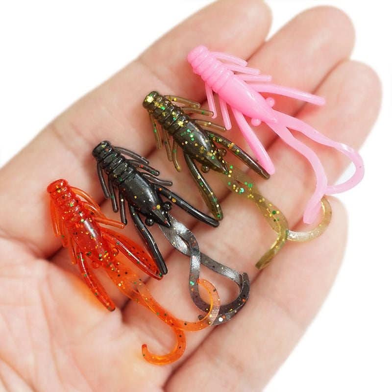 10pcs Scampie Soft Bait
