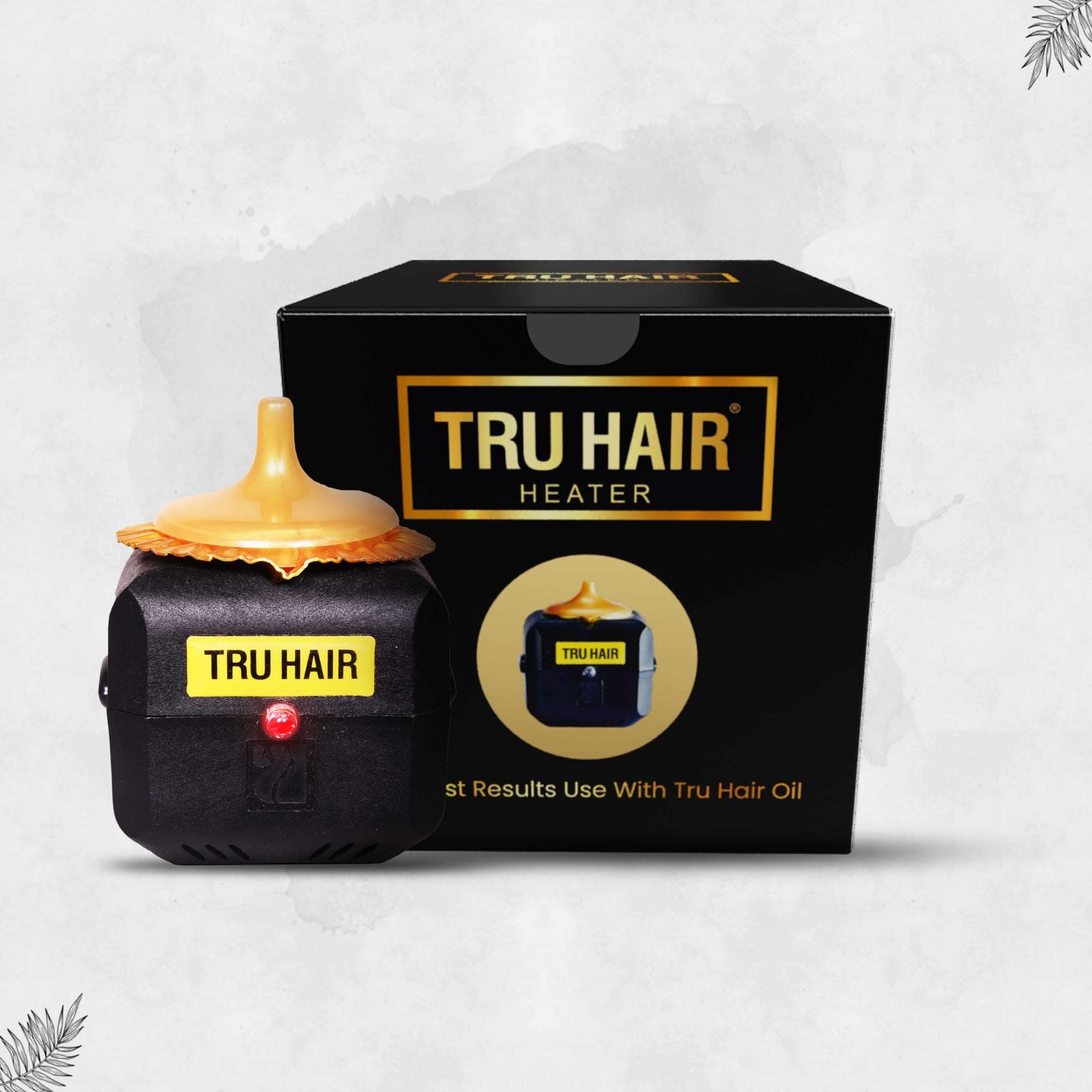 Tru Hair Oil  Worlds 1st Ayurvedic Hair Oil with Heater  Warm Oil  Therapy for Hair  YouTube