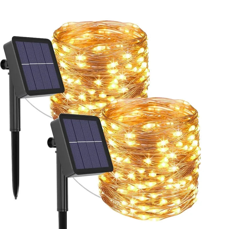 Garden Solar String Fairy Lights