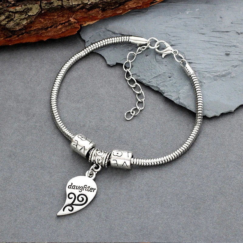 Mother and Daughter Charms Bracelet - Image 8