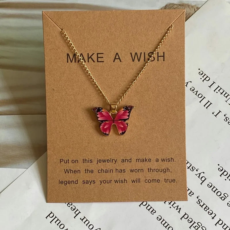 Butterfly Pendant Necklace Gift - Image 8