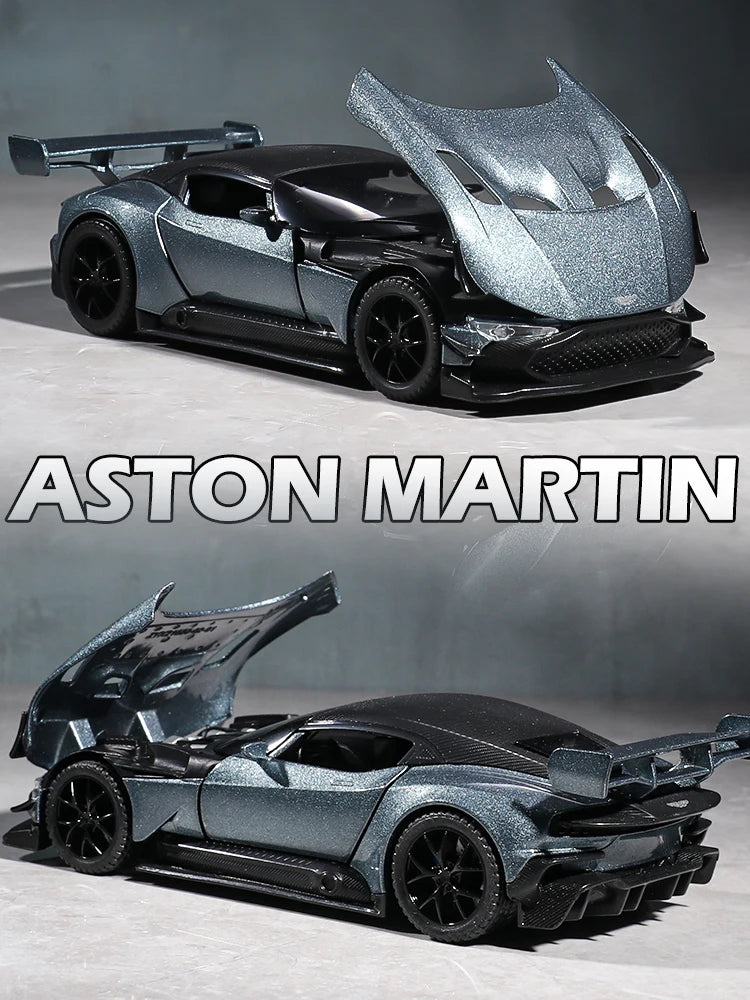1:32 Aston Martin Vulcan Supercar Alloy Diecast Model - Image 3