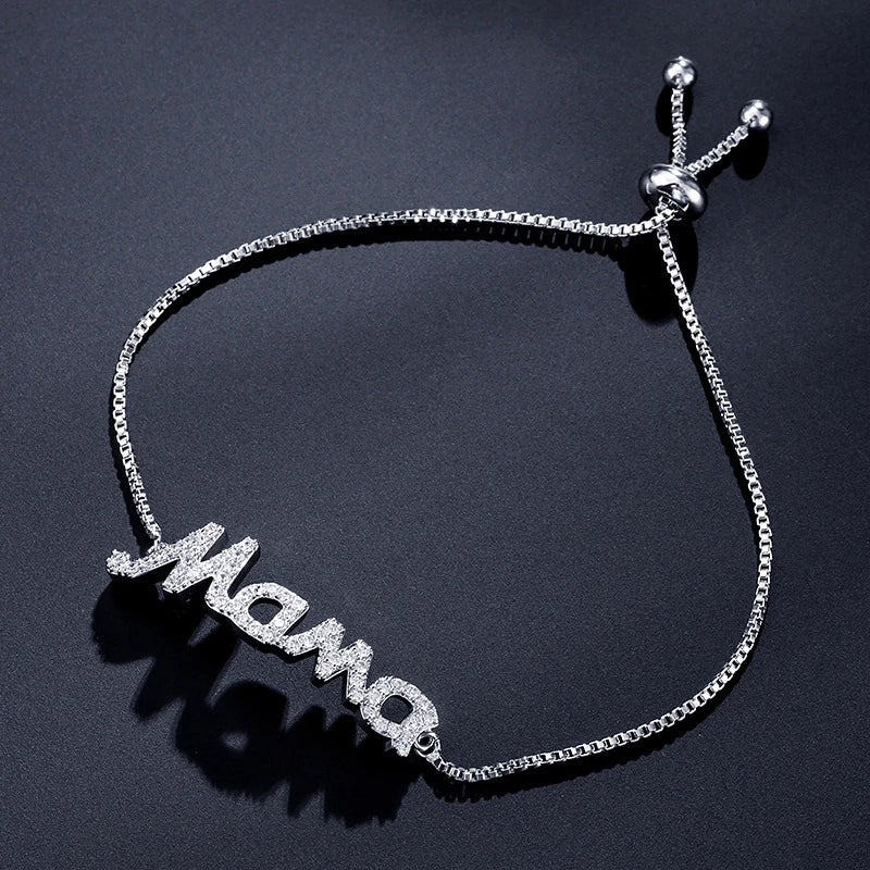 Exquisite Mama Letter Bracelet - Image 8