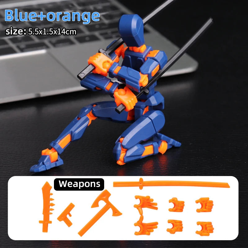 Multi-Jointed Movable Shapeshift Robot 3D Printed Mannequin Dummy 13 Action Figures - Image 6
