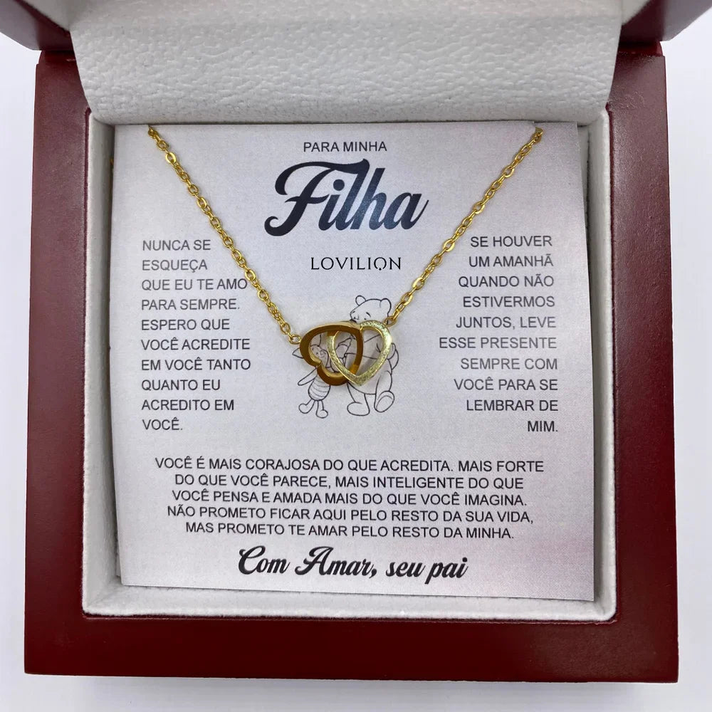 Portuguese Gift To Daughter Women Girl Chain Necklace - Image 3