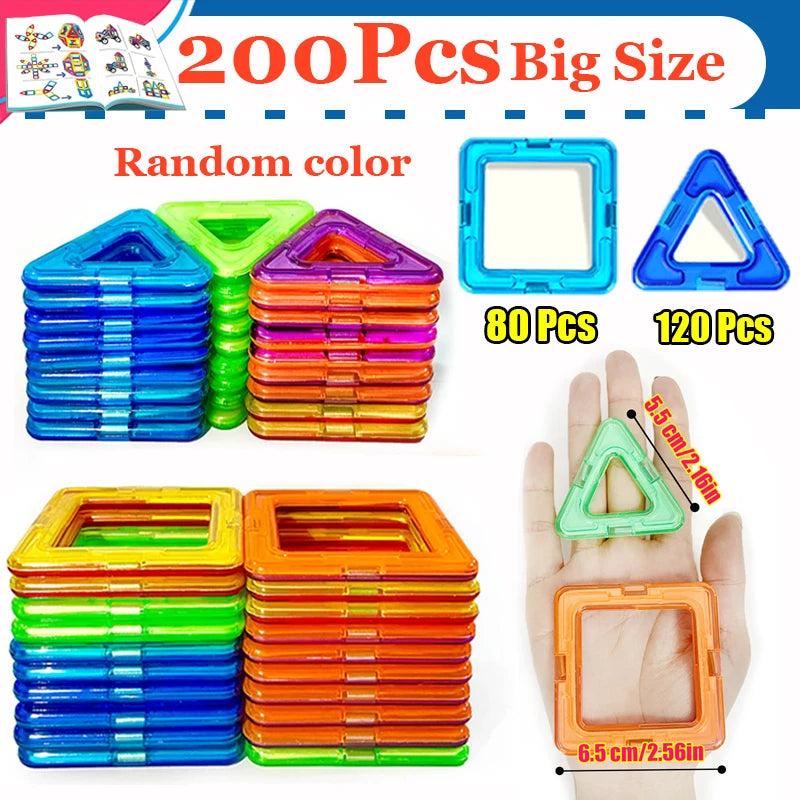 Magnetic Building Blocks Big Size and Mini Size - Image 6