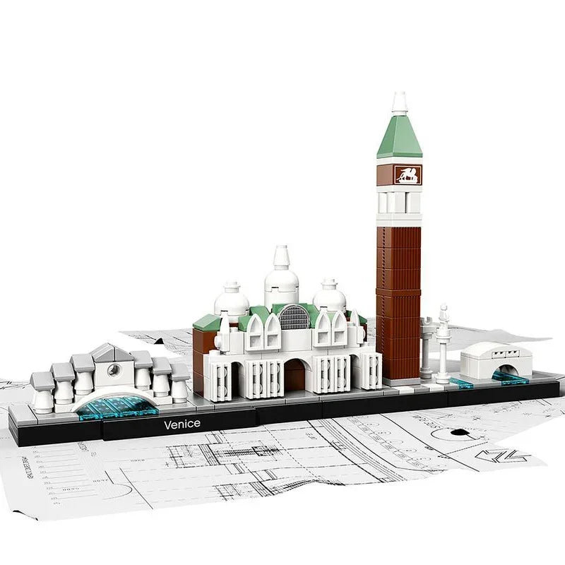 468pcs Big Ben Tower Bridge Building Block - Image 8