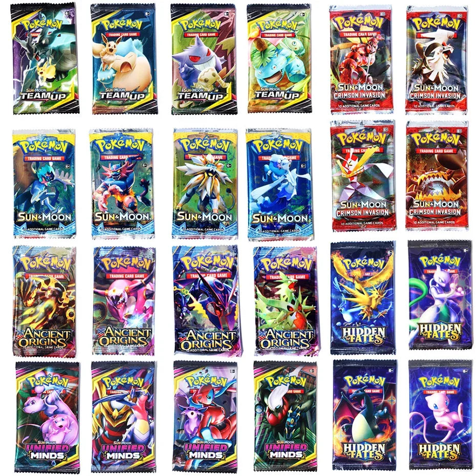 324Pcs Pokemon Cards Sun & Moon XY Evolutions Pokemon Booster Box Collectible Tradiner Card Game - Image 5