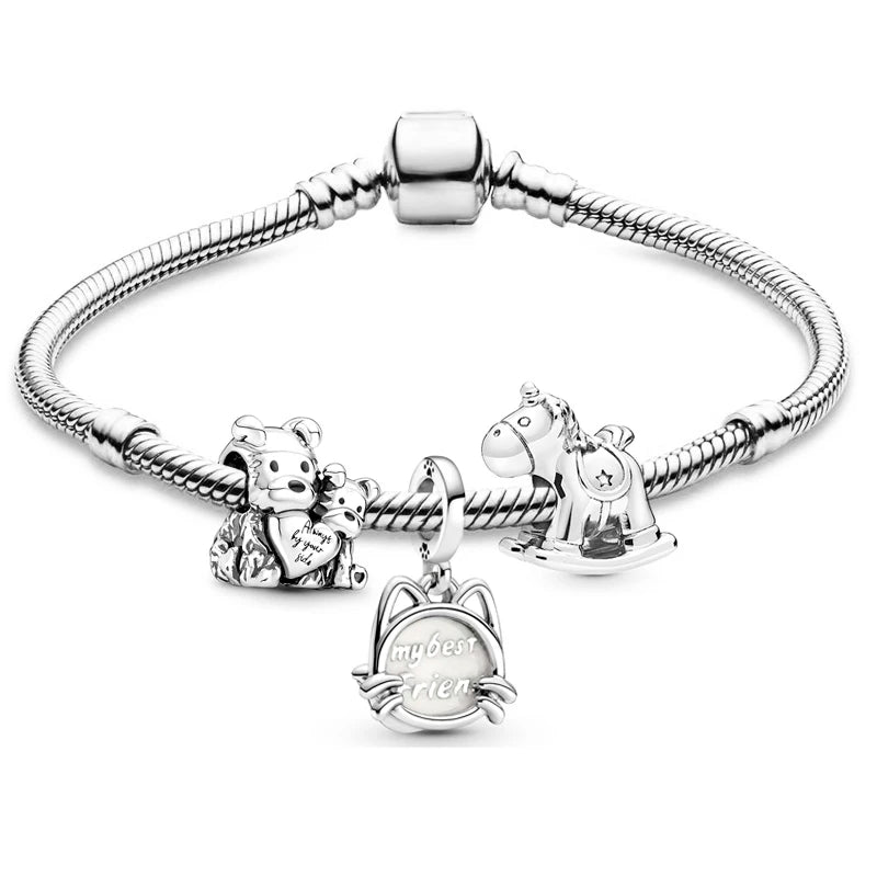 I LOVE MOM Charm Bracelet - Image 14