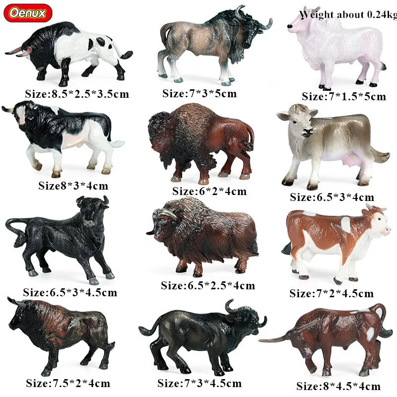 Montessori Miniature Lion Shark Horse Dinosaur Animals Model Set Action Figures - Image 45