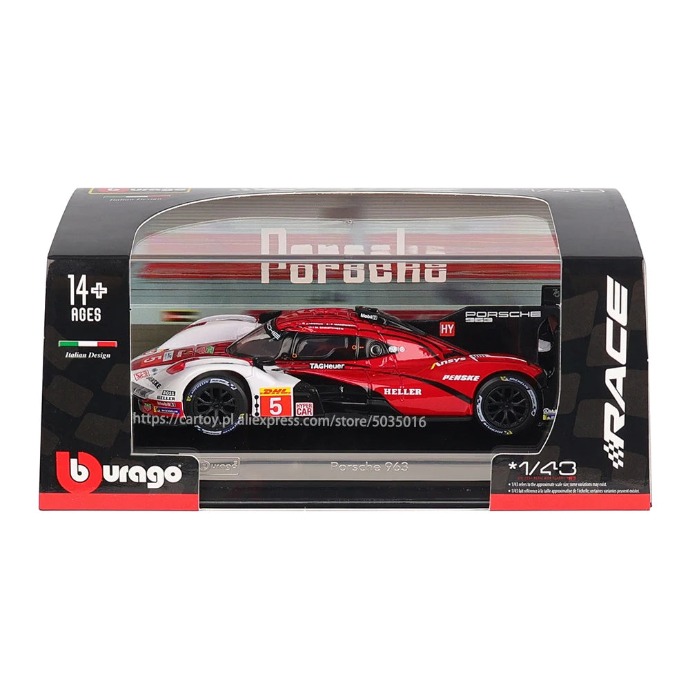 1:43 Lamborghini Porsche 963 Audi Alpha Romeo racing model simulation car model - Image 3