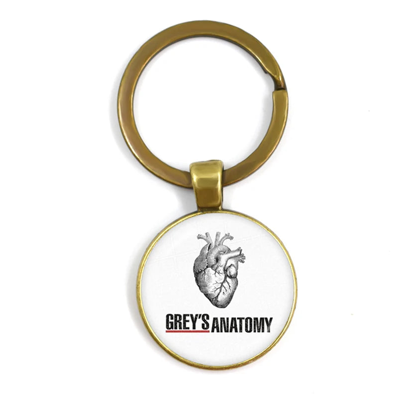 TV Gray Anatomy Cartoon Figure Keychain - Image 10