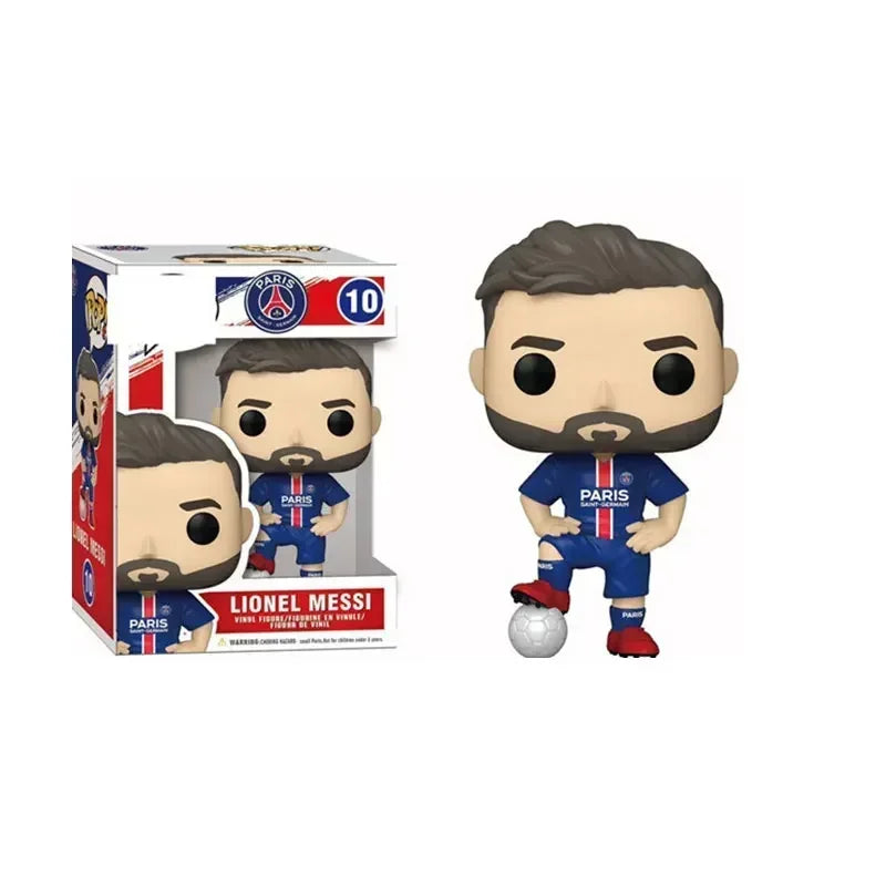 Pop Anime Figure Messi Action Figure Soccer Superstars Messi Funko Model Collection - Image 4