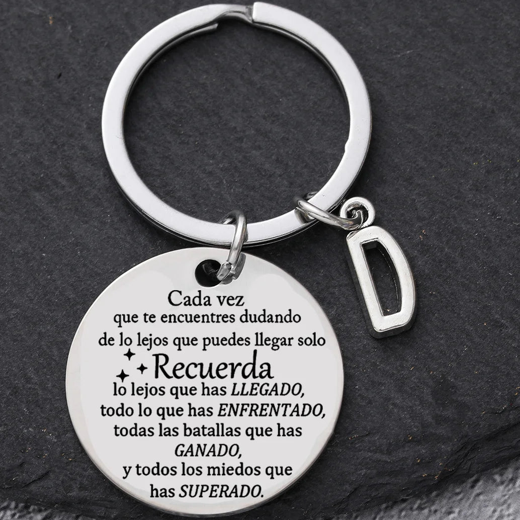 Quote Pendant Keychain - Image 7