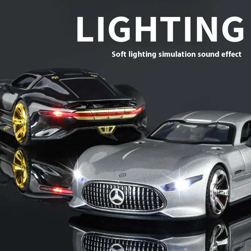 1:32 Mercedes Benz AMG Vision GT Supercar Alloy Metal Diecast Car Model - Image 5