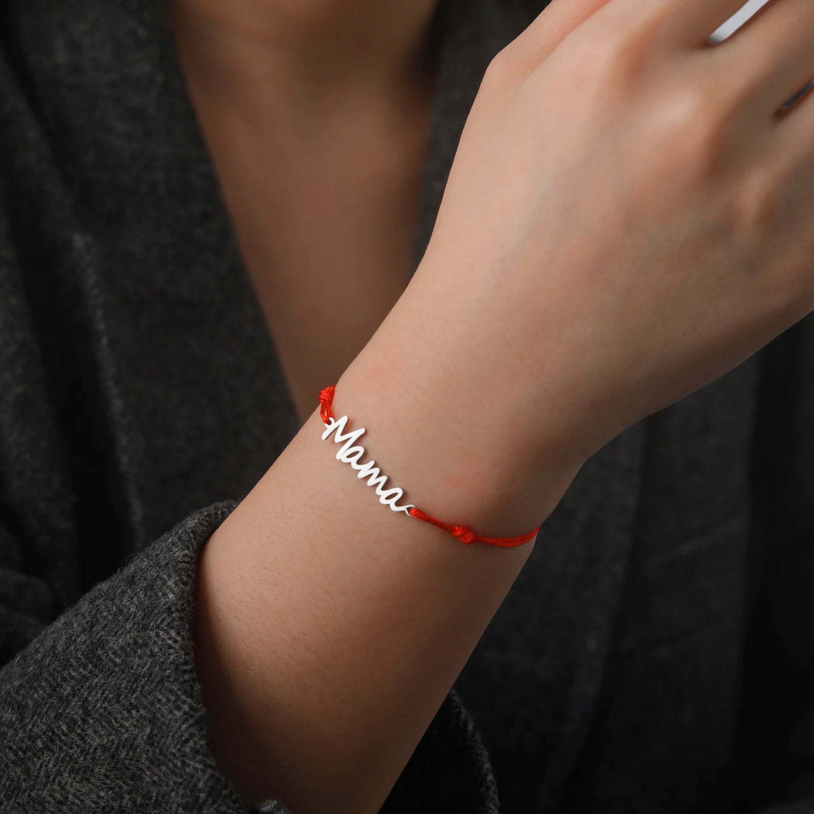 Mom Letter Wax Rope Adjustable Bracelets - Image 10