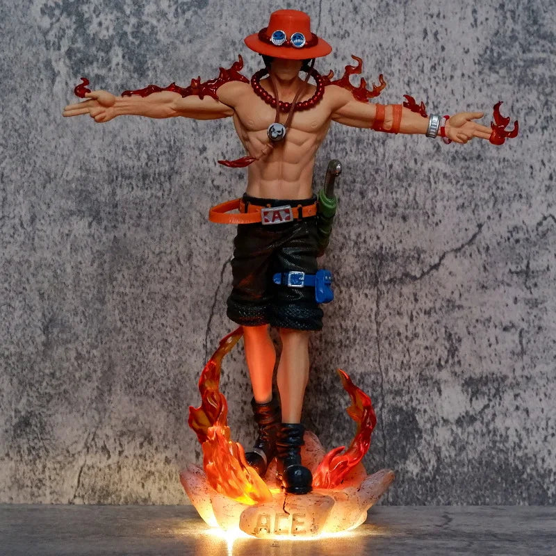 Manga One Piece Portgas D Ace Anime Figure - Image 7
