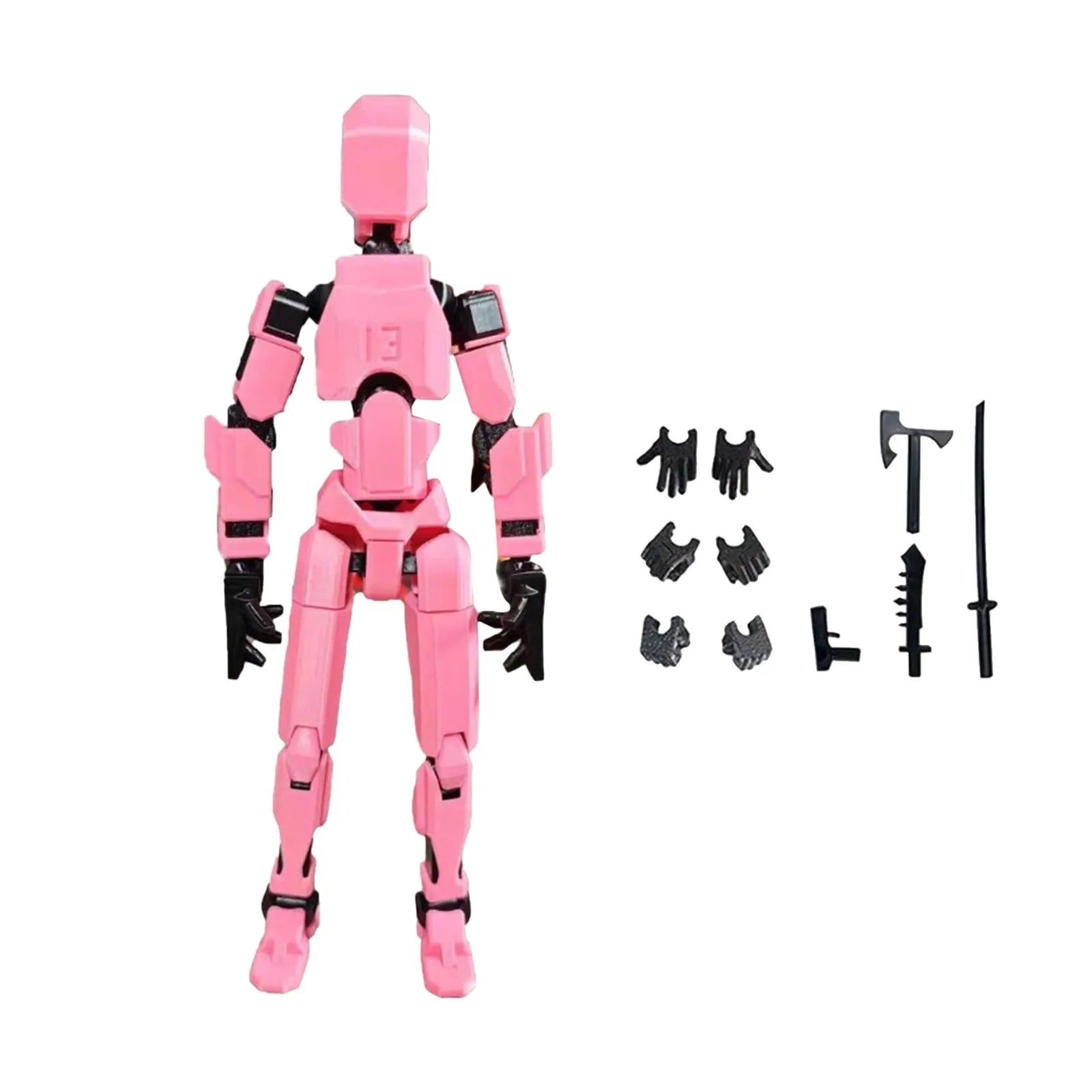 Lucky 13 Figure Toys Dummy 3D Printed Movable Shapeshift Robot Action Figuras - Image 13