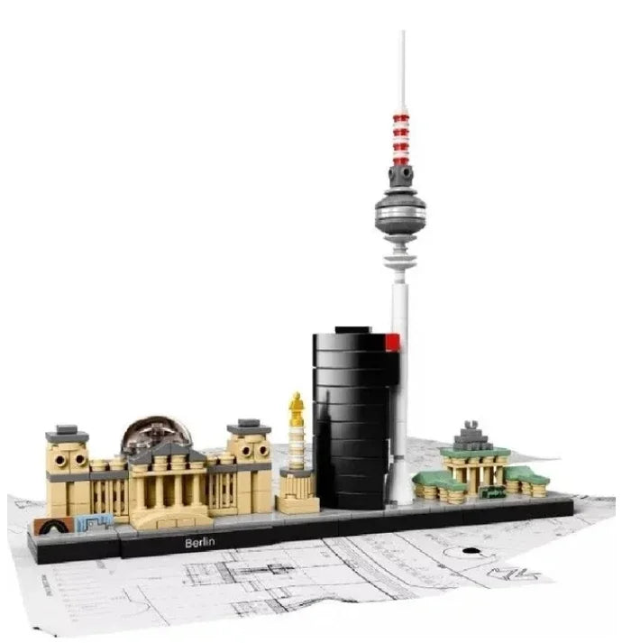 468pcs Big Ben Tower Bridge Building Block - Image 13