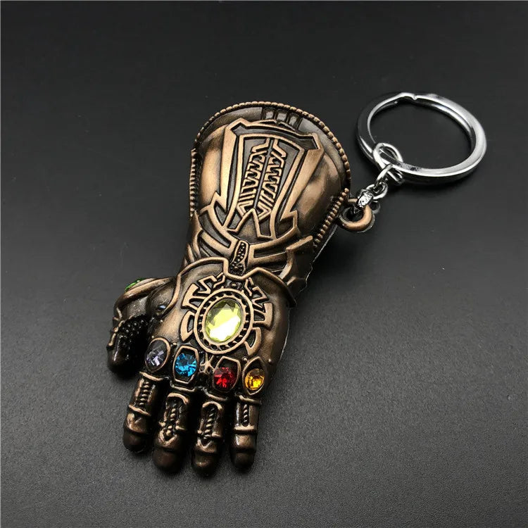 Legends The Avengers Peripherals Thanos Infinity Gauntlet Alloy Car Keychain - Image 24