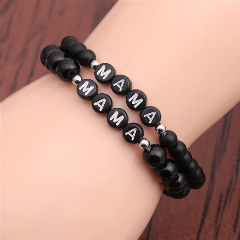 Couple's Black Obsidian Bracelets - Image 5