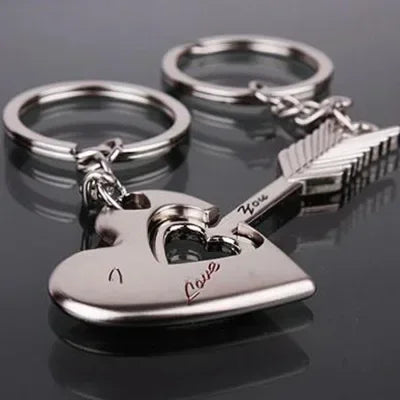 Couple Keychain Lovers Heart - Image 6