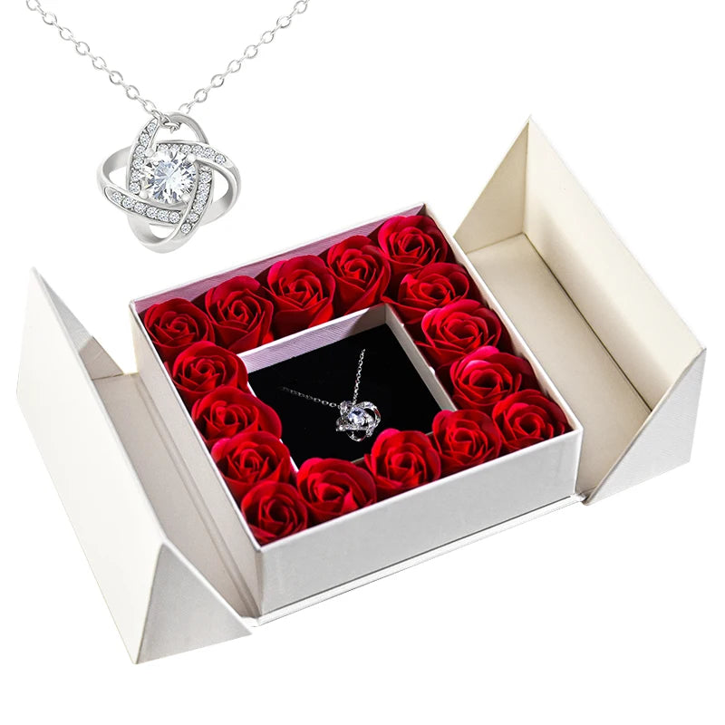 Soap Eternal Rose Necklace Gift Box - Image 15