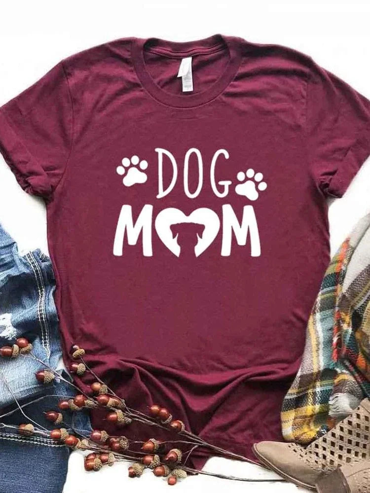 Dog Mom PAW Tshirt - Image 3