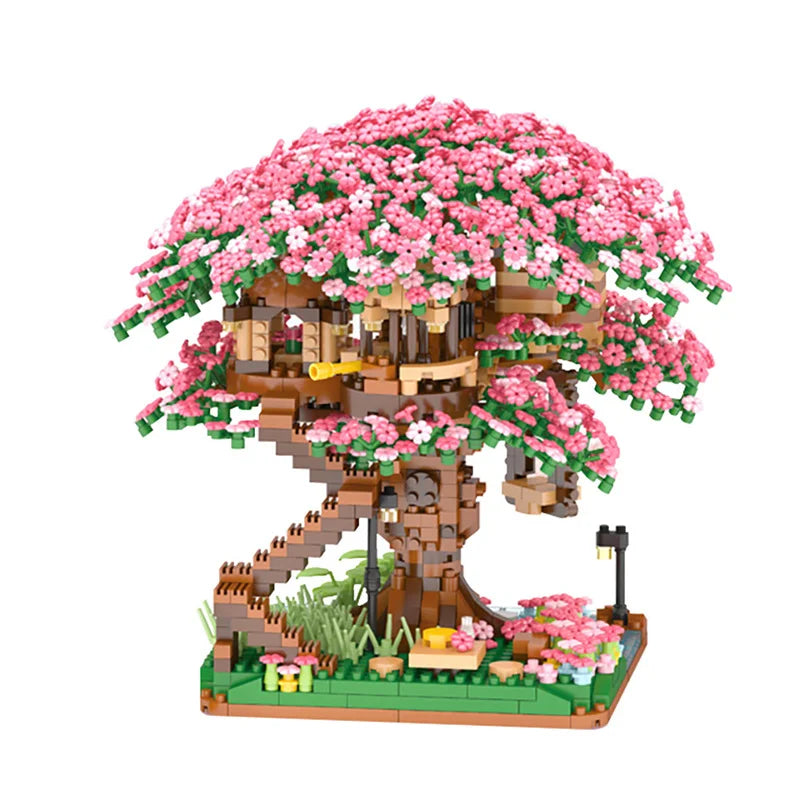 Mini Sakura Tree Building Blocks - Image 5